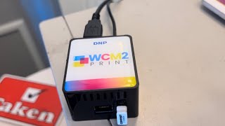 How to use DNP WCM2 for Photo Booth Wireless Prints [upl. by Reffineg]