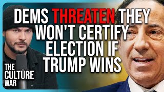 Democrats THREATEN They WONT CERTIFY The Election If Trump WINS 2024 [upl. by Sahc]