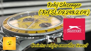 Reloj Slazenger SL09248204 un amarillo para coleccionar… 😎 [upl. by Nevla562]