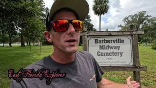 Barberville  Midway Cemetery in Volusia County Florida [upl. by Esemaj]