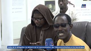 🔴Ministre de la Communication chez Serigne Moustapha SY Al Maktoum àTivaouane [upl. by Phedra]