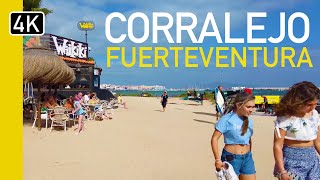 Experience WINDSWEPT Corralejo Fuerteventura 4K Walk 2024 [upl. by Wenn223]