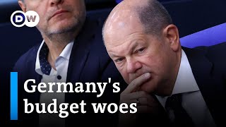 How destabilizing is Germanys budget crisis  DW News [upl. by Ihab]