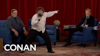 Jack Black Brings The Thunder To CONAN’s Final Episode  CONAN on TBS [upl. by Pimbley974]