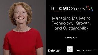 The CMO Survey Marketers Spend on New Technologies as They Battle Usage and Impact Challenges [upl. by Granlund151]