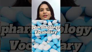 Pharmacology VocabularyPart 022024 health education career nurses motivation nursingstudents [upl. by Fran543]