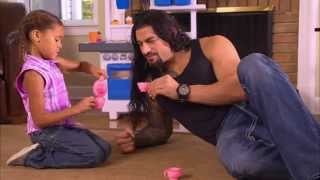 Roman Reigns Take Time to Be a Dad Today [upl. by Riegel]