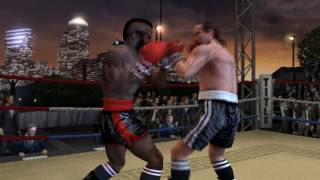 Rocky legends PS2 Clubber Lang vs Joe Zale Career Clubber Lang [upl. by Lithea]