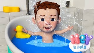 Vaske Hender barnesanger  karaoke 🛁 Badesang for barn  HeyKids [upl. by Anig]