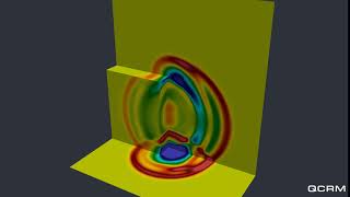 Spherical Blast in a 3D BlockStructured Domain [upl. by Riti]