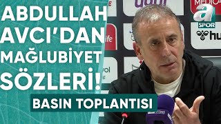 Samsunspor 31 Trabzonspor Abdullah Avcı Maç Sonu Basın Toplantısı  A Spor  04052024 [upl. by Nylegna]