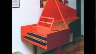 Bach Prelude and Fughetta in d Claudio Di Veroli harpsichord [upl. by Airbmak]