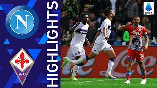 Napoli 23 Fiorentina  Fiorentina triumph in goalfest in Naples  Serie A 202122 [upl. by Hada]