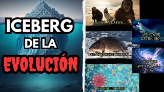 ICEBERG MISTERIOS DE LA EVOLUCIÓN y LA VIDA Megalodón Mono Acuático Virus [upl. by Etnomal190]