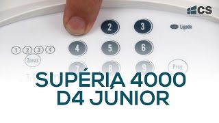 Supéria 4000 D4 Júnior  Vídeo Treinamento  CS Comunicação e Segurança [upl. by Loy]