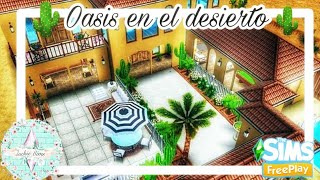 Mansión en el desierto 🌵🏜️♥️ Sims FreePlay ♥️ [upl. by Rocky]