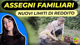 Assegni Familiari 2023 Cambiano requisiti e importi [upl. by Norita]