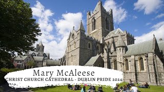 Pride Service  Christ Church Cathedral Dublin  30th June 2024  Mary McAleese [upl. by Saticilef]