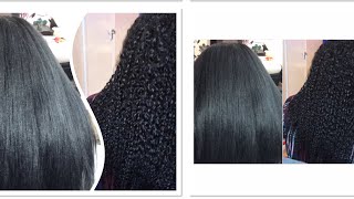 HOW TO vixen crochet braids with 100 kanekalon hair  NATURAL HAIR BLOWOUT [upl. by Retluoc]