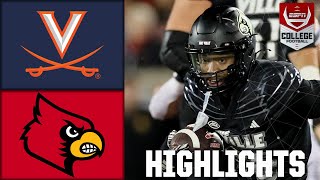 Virginia Cavaliers vs Louisville Cardinals  Full Game Highlights [upl. by Lindley561]