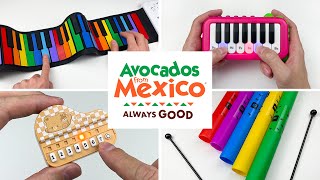 Avocados From Mexico commercial jingle on cool instruments [upl. by Ylrebmic143]