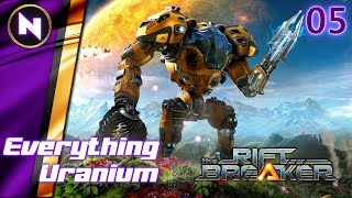 Everything Uranium Mining Refining and Nuclear Power  05  The Riftbreaker Lets Play [upl. by Elum350]