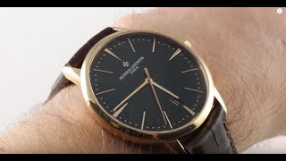 Vacheron Constantin Patrimony 85180000R9166 Luxury Watch Review [upl. by Penni]