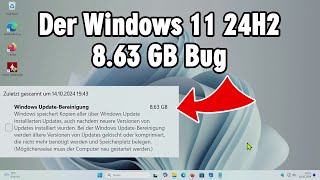 Habt Ihr auch den Windows 11 24H2 863GB Bug [upl. by Vivianna835]