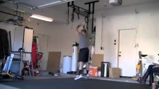 CrossFit Training work out WOD 1 with TV Fitness weightloss Body Transformation Star Chris Powell [upl. by Kearney176]