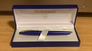 Waterman Carène rollerball pen review [upl. by Ahseek12]