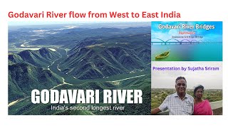 Godavari river flows from West to East India [upl. by Ahsiuqel]