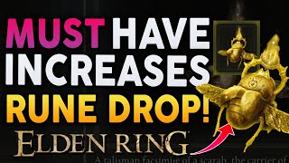 Elden Ring  How To Get INCREASED RUNE DROPS Golden Scarab Talisman Location Guide [upl. by Rourke166]