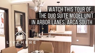 Arbor Lanes in Arca South Model Unit Tour  The Duo Suite [upl. by Beitnes391]