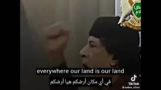 Muammar Gaddafi is speech about Africa is freedom true hero [upl. by Alyks]