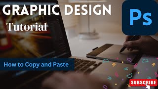 How to Copy and Paste Photoshop Graphic Design [upl. by Esorrebma]