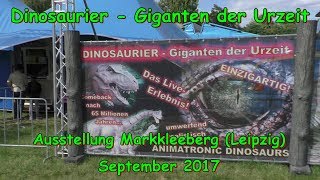 Dinosaurier  Giganten der Urzeit Dinosaurier Ausstellung [upl. by Bogart]