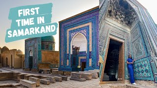 Places To Visit In Samarkand  First Experience With Uzbekistan [upl. by Aneleasor]