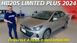 NOVO HB20S LIMITED PLUS 2024  Supera Virtus e Honda City [upl. by Nnalyrehc]