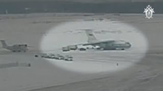 IL76 Shot Down Update Russian Video of quotPrisoners Boarding IL76quot is Heavily Edited and Cut [upl. by Alarick454]