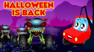 Halloween est de retour  comptines  Halloween is Back in English  Little Red Car Française [upl. by Dzoba113]