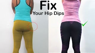 Get a bigger amp rounder looking HIPS how to fix your hip dips 9 exercises for wider hipslarge hips [upl. by Alain]