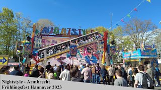 Nightstyle  Armbrecht Offride Video Frühlingsfest Kirmes Hannover 2023 [upl. by Carlotta426]