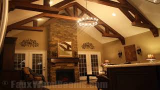 What is a Faux Wood Beam  FAQs Answered [upl. by Seltzer451]