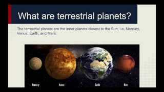 astronomy terrestrial planets [upl. by Cummings]