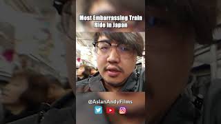 The Most Awkward Train Ride In Japan 🤣 [upl. by Eseela195]