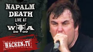 Napalm Death  3 Songs  Live at Wacken Open Air 2009 [upl. by Culver]