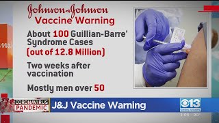 Vaccine Warning Issued About Johnson And Johnson COVID Vaccine [upl. by Leonora229]