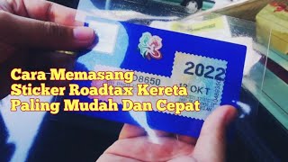 Cara Memasang Roadtax Kereta Paling Mudah Dan Cepat [upl. by Teeniv697]