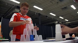 Why Cup Stacking Is the Hottest Trending Sport Right Now [upl. by Reifel]