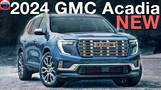 All NEW 2024 GMC Acadia Denali  FIRST LOOK exterior amp interior [upl. by Eliam]